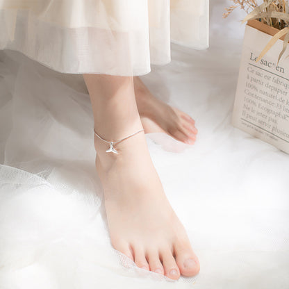 Cute Mermaid Tail Link Chain Anklet