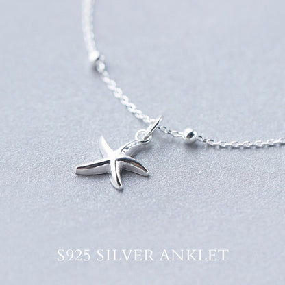 Starfish Light Beads Leg Chain