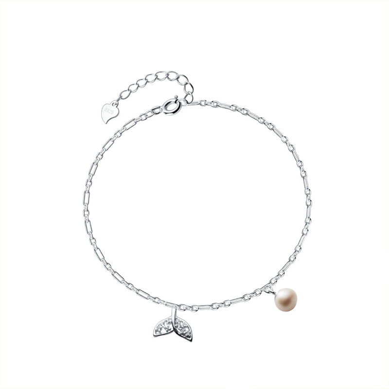 Elegant Mermaid Tail Charms Anklet