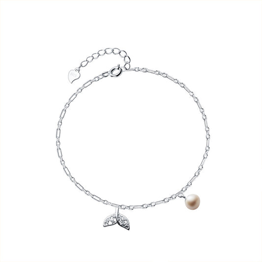 Elegant Mermaid Tail Charms Anklet