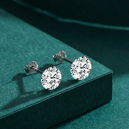 Sparkling Stud 925 Sterling Earrings