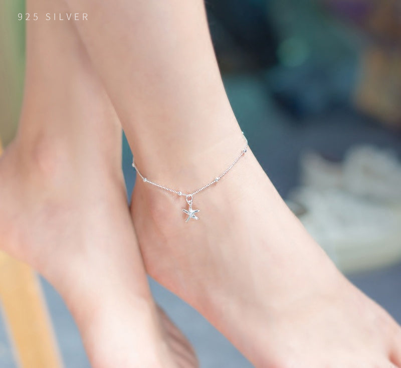 Starfish Light Beads Leg Chain