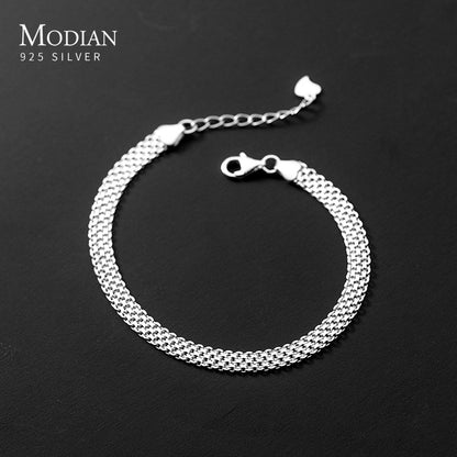 Lace Pattern Charm Bangle Bracelet