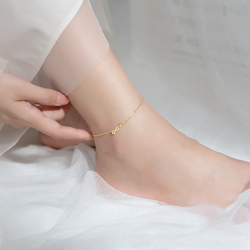 Infinite Love Chain Lady Anklet