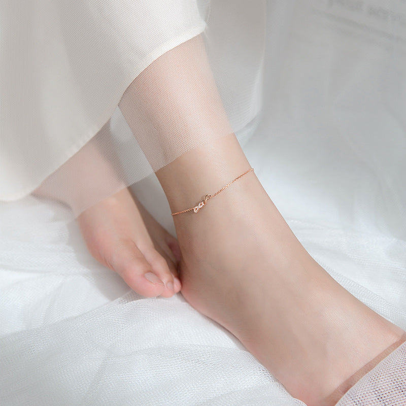 Infinite Love Chain Lady Anklet