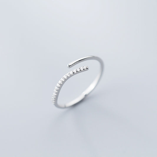 Stackable Zirconia Open Size Party Ring